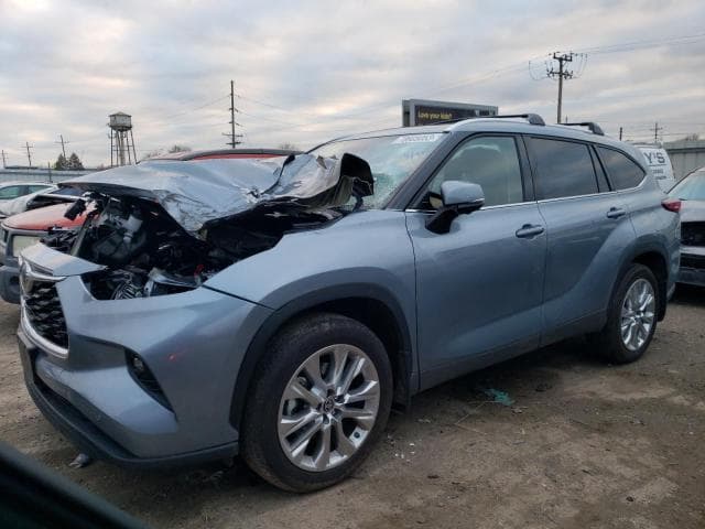 2023 Toyota highlander salvage